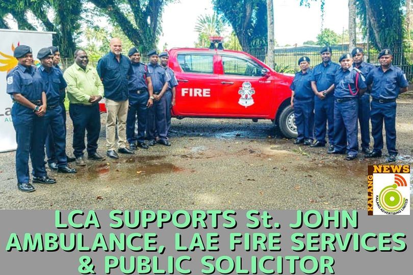 THE Lae’s St. Johns Ambulance, Public Solicitor and Fire Service have received funding and logistical support for their operations from the Lae City Authority (LCA).