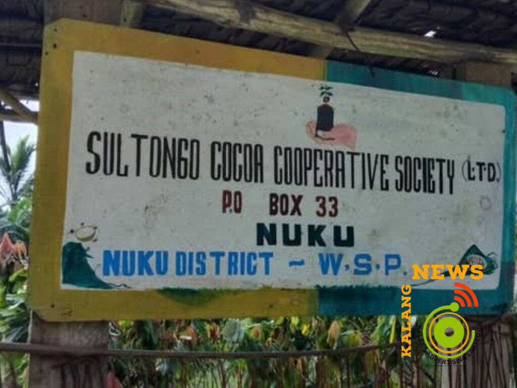 SULTONGO COCOA COORPERATIVE REVIVES COCOA IN WEST SEPIK